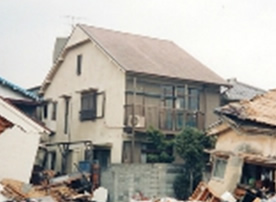 阪神淡路大震災の当社建物物件